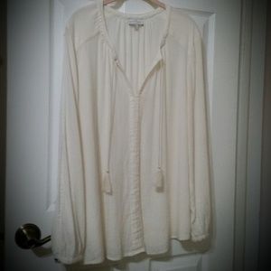 Lucky Brand Cold Shoulder Top